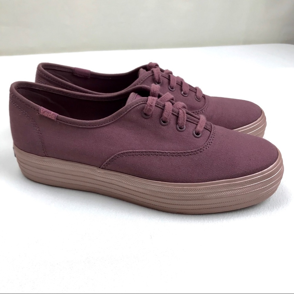 Keds Triple Decker Shimmer Lace Up Size 6.5